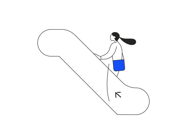 Girl with bag